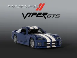 Dodge Viper GTS (1996-2002) - Dark blue version