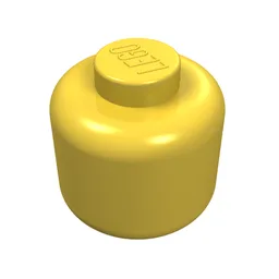 Minifig Head [Plain] [Solid Stud]