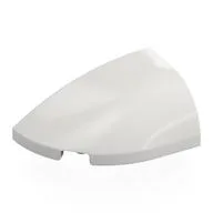 Brick Round, Curved Double 3 x 2 Beveled with Stud Notch Left