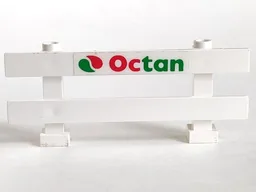 Fence 1 x 8 x 2 2/3 with Octan Logo Pattern (Sticker) - Set 6551