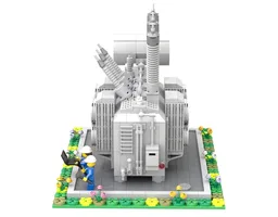 High Voltage Electrical Substation: Power Transformer