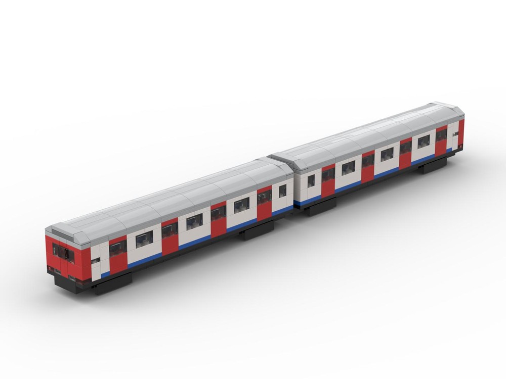 Lego London Tube D78 Stock Train
