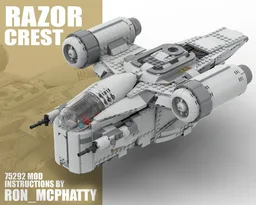 Razor Crest set 75292 MOD