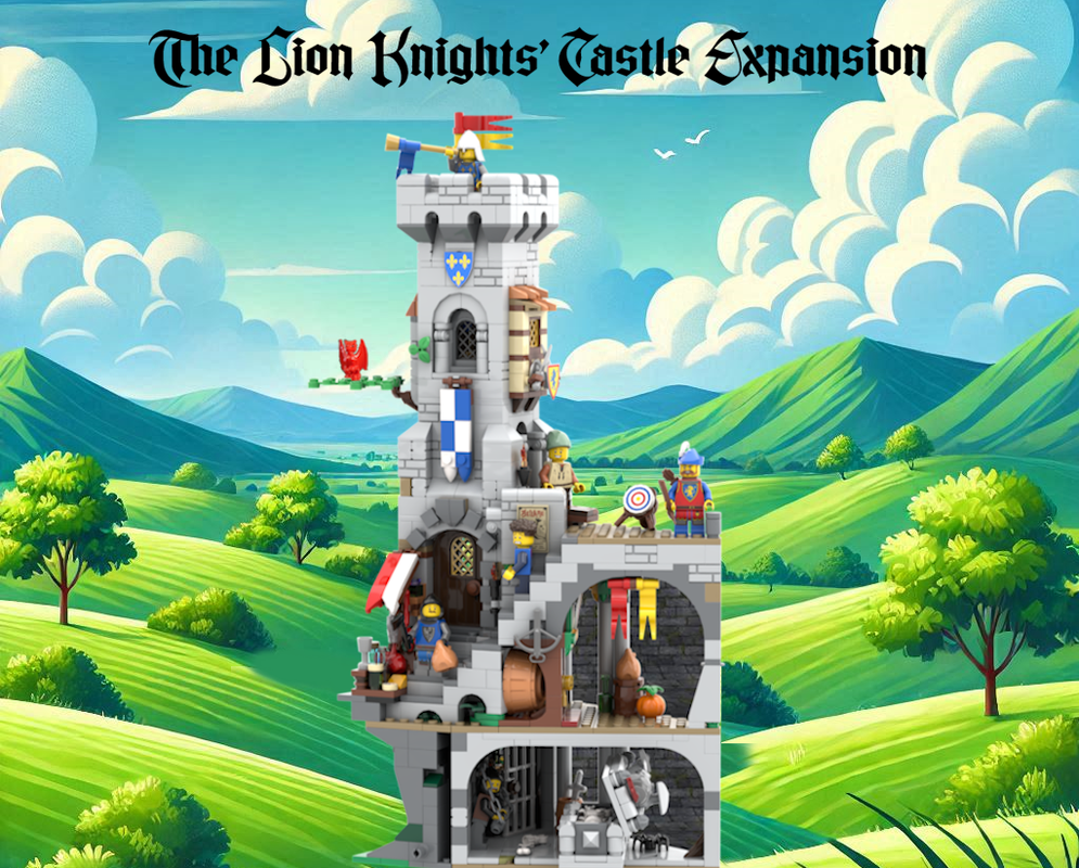 Lego The Lion Knights' Castle Expansion