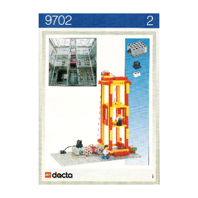 Lego Activity Booklet, Elevator - Set 9702 / [No Color/Any Color]