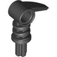 Lego Large Figure Weapon, Claw / Tooth / Hook 2 x 3 with Axle and Hole / Black