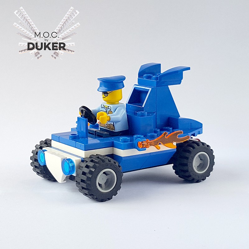 Lego BLUE DRAGON sportscar