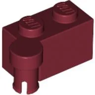 Hinge Brick 1 x 4 [Upper] / Dark Red