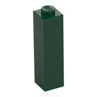 Brick 1 x 1 x 3 / Dark Green
