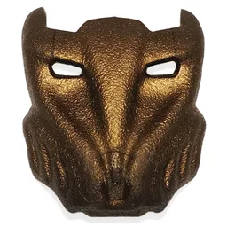Large Figure Mask Krana Za / Flat Dark Gold