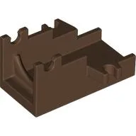 Launcher Base, Weapon Cannon Base 2 x 4 / Brown