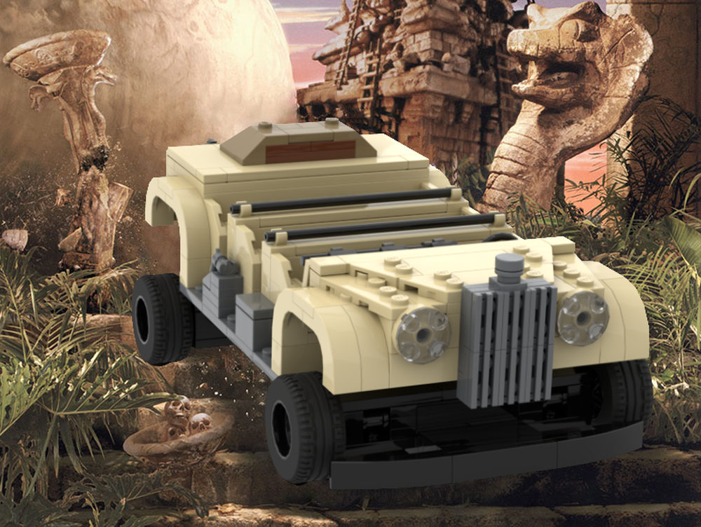 Lego Temple of the Forbidden Eye troop transport V2