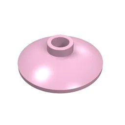 Dish 2 x 2 Inverted [Radar] / Bright Pink