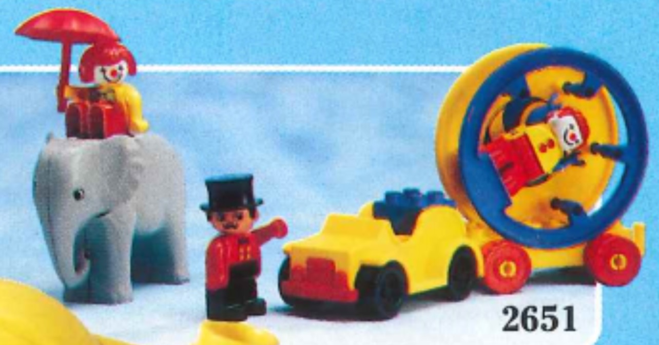 Lego Circus Artists