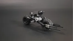 Bat-Pod (mini-fig scale)