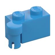 Lego Hinge Brick 1 x 4 [Upper] / Dark Azure