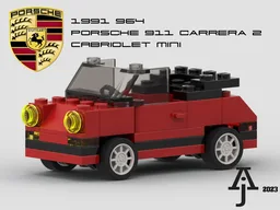 1991 964 Porsche Carrera 2 Cabriolet