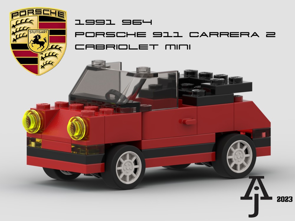 Lego 1991 964 Porsche Carrera 2 Cabriolet