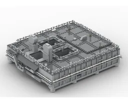 Space Shuttle & Mobile Launch Platform (MLP) - in 1:160 scale