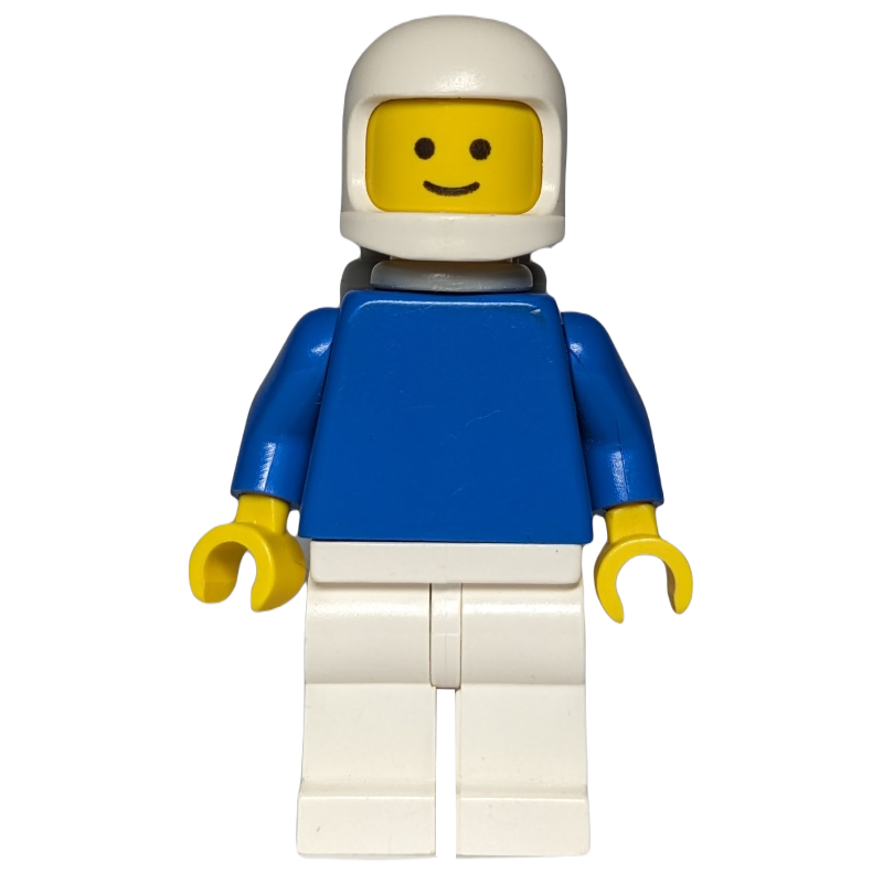 Lego Coast Guard, Blue Torso, White Legs, White Helmet, Airtanks