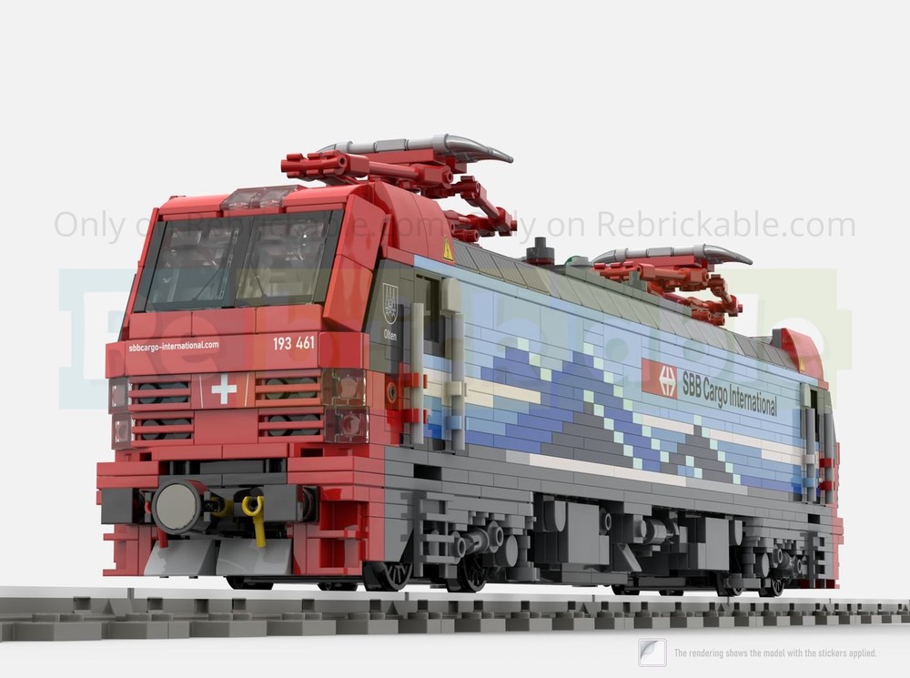 Lego Electric Locomotive BR193 Vectron (SBB)