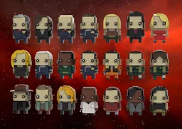 Battlestar Galactica Brickheadz Bundle