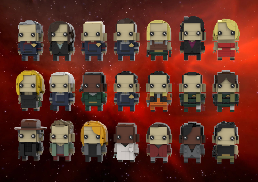 Lego Battlestar Galactica Brickheadz Bundle
