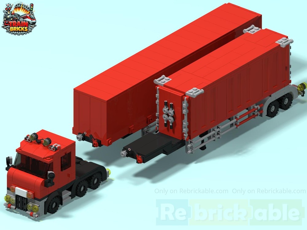 Lego 6W Truck & Trailer Pack