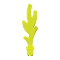 Wave / Flame Rounded with Base Rim / Trans-Neon Green