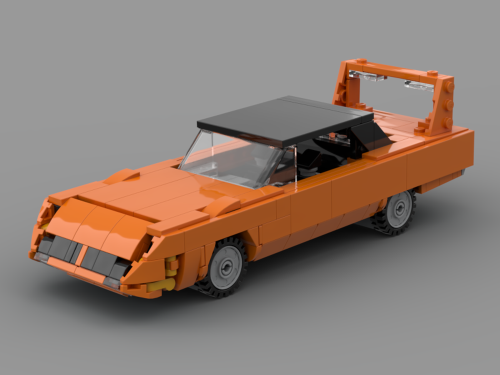 Lego Plymouth Superbird - Orange