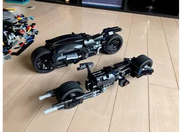 Batcycle and Batpod