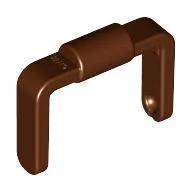 Bucket 1 x 1 x 1 Handle / Reddish Brown