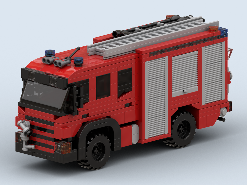 Lego Bergen Fire Engine 4x4