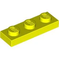 Plate 1 x 3 / Vibrant Yellow