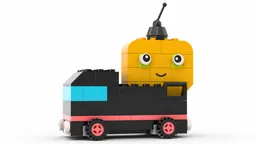 11027 Truck with pumpkin