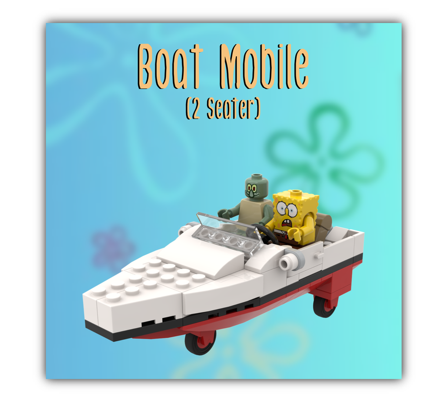 Lego Boat Mobile (2 Seater)