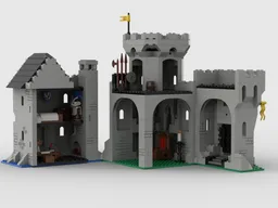 Classic Black Falcon Castle