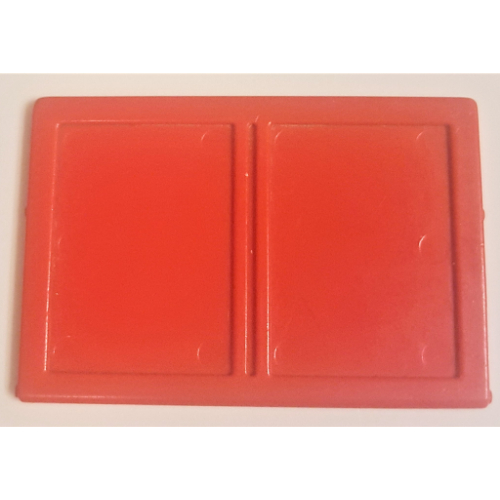 Lego Duplo Trailer Bed Hatch / Red