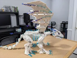 Giant White Ice/Frost/Snow Dragon