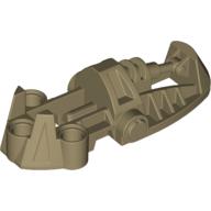Lego Large Figure Foot, Toa Metru / Flat Dark Gold