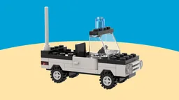 LEGO Classic Town: Police Car, Ideas 6000 Book, reimagined