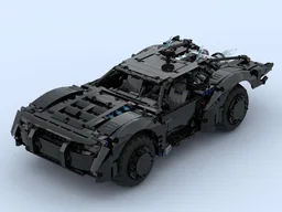 *Upgraded* 2022 Batmobile based on the 42127 Set