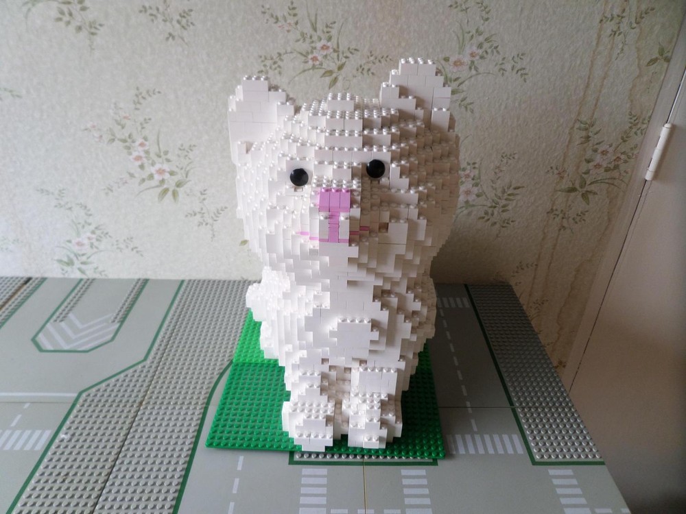 Lego Cat Kitten Kitty (colour your own)
