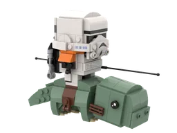 Sandtrooper on Dewback Brickheadz