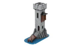 Medieval Island Tower - Second release