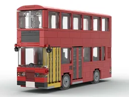 Leyland Olympian British Double Decker Bus - London Transport