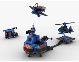 6986 - Space Police Command Base