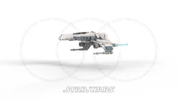 Micro E wing escort starfighter