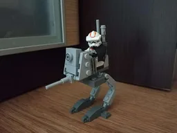 simple minifig scale at-rt from star wars