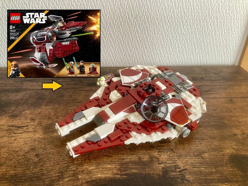 Lego Millennium Starfighter! 75401 Alt